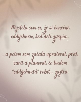 Večer – najkrajšia časť dňa… a zároveň tá najaktívnejšia 😅 Kto to má podobne? 🙋‍♀️ Označ mamu, ktorá by sa v tom našla 💛...