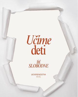Učíme deti žiť slobodne – s otvorenou mysľou, zvedavosťou a rešpektom k druhým. 💛 Nežný pripomienkový moment k 17....